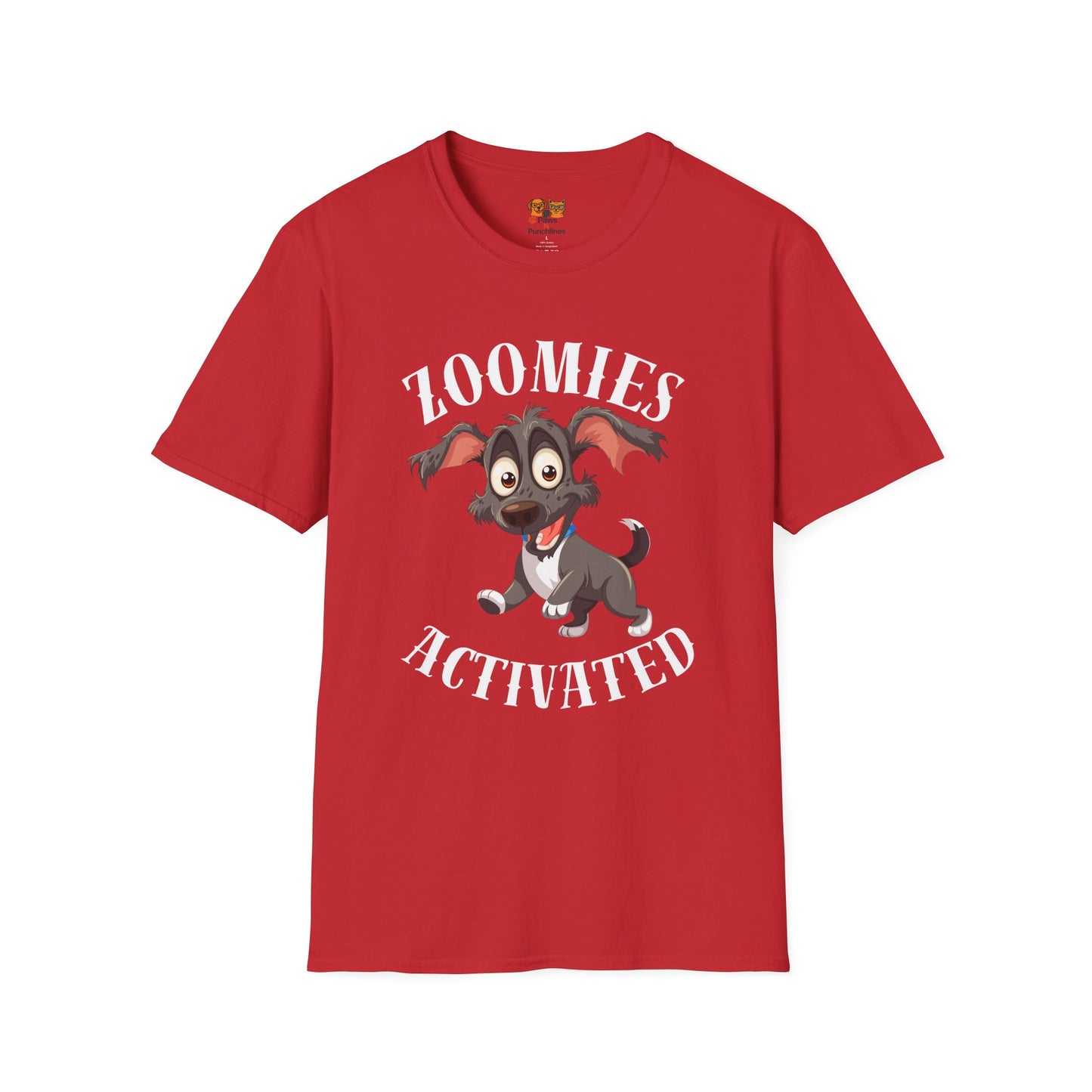 Zoomies Activated Dog T-Shirt