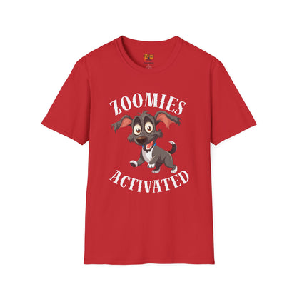 Zoomies Activated Dog T-Shirt
