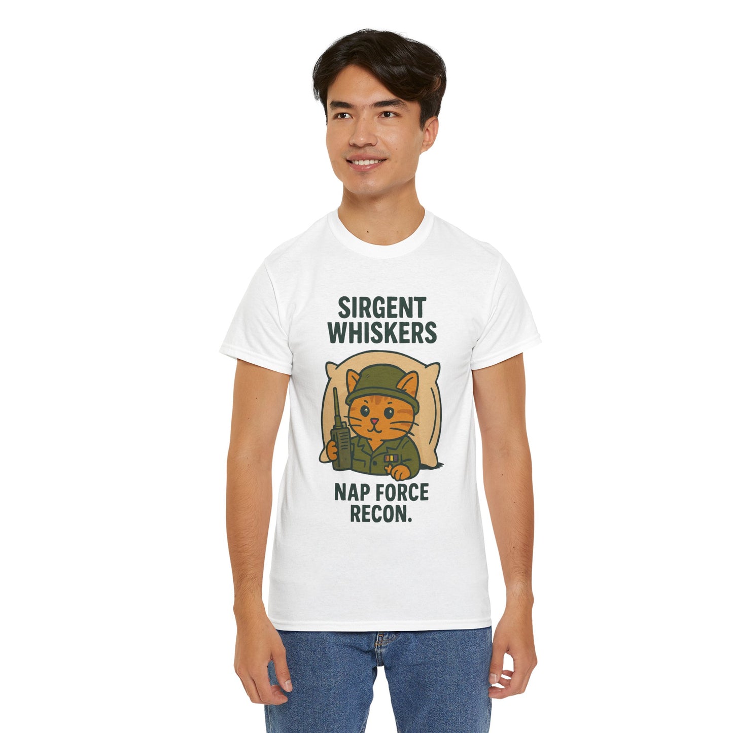 Sirgent Whiskers Nap Force Recon T-Shirt
