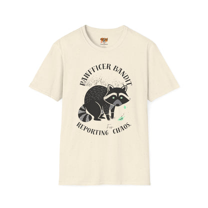 “Racoon Bandit ” T-Shirt — Cute Raccoon Graphic Tee