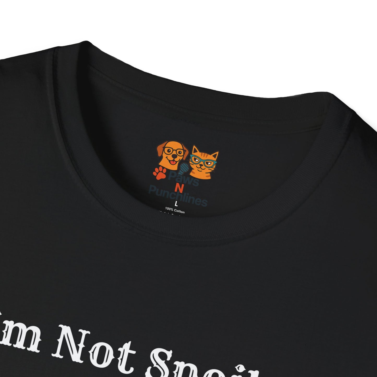 "I'm Not Spoiled, I'm Well-Respected" Funny cat Graphic T-Shirt