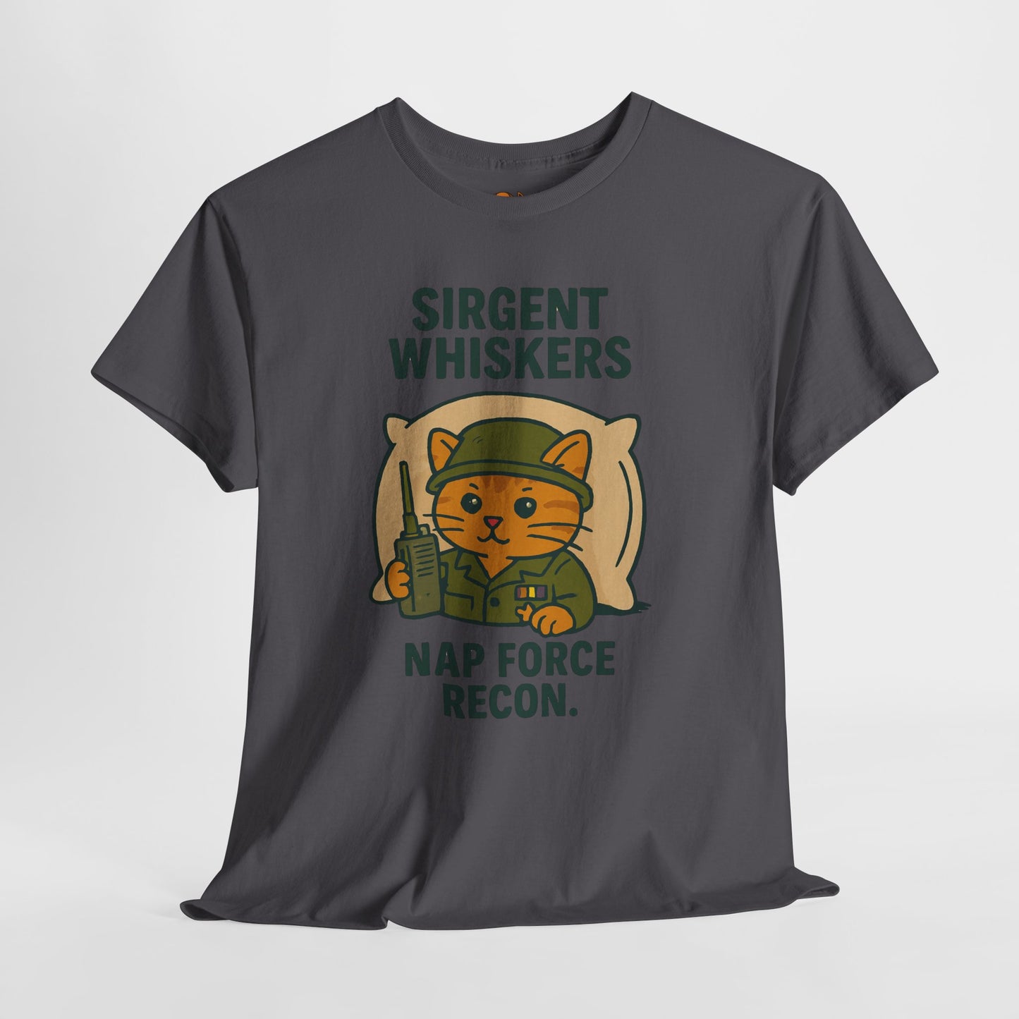 Sirgent Whiskers Nap Force Recon T-Shirt