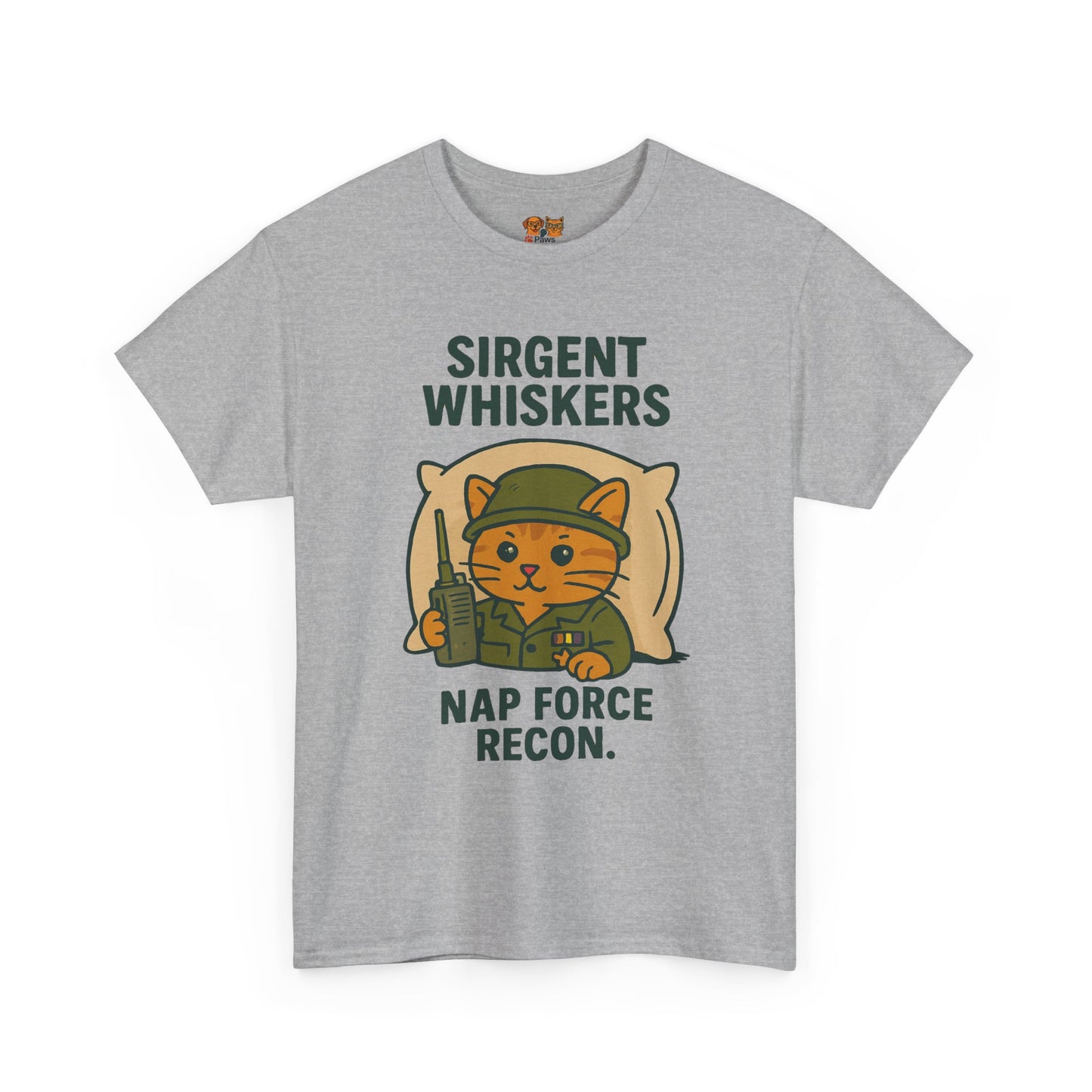Sirgent Whiskers Nap Force Recon T-Shirt