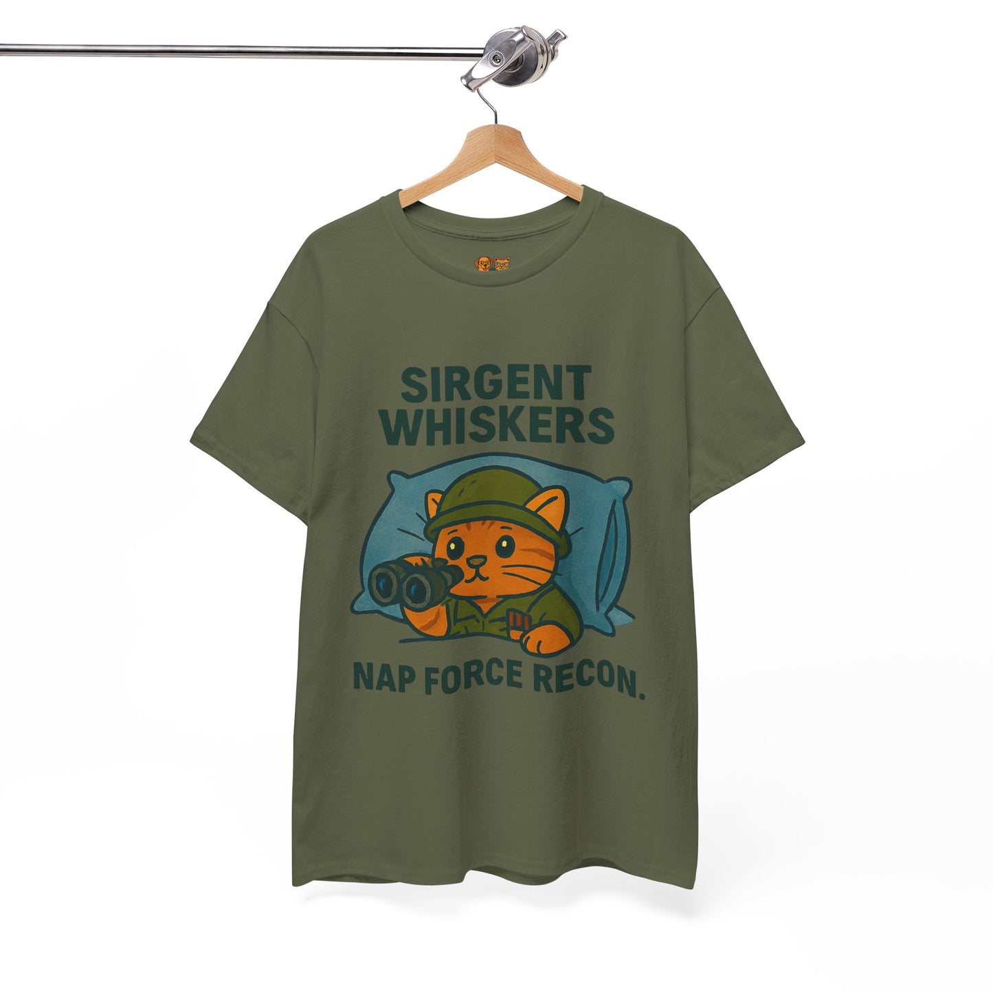 Sirgent Whiskers Nap Force Recon T-Shirt