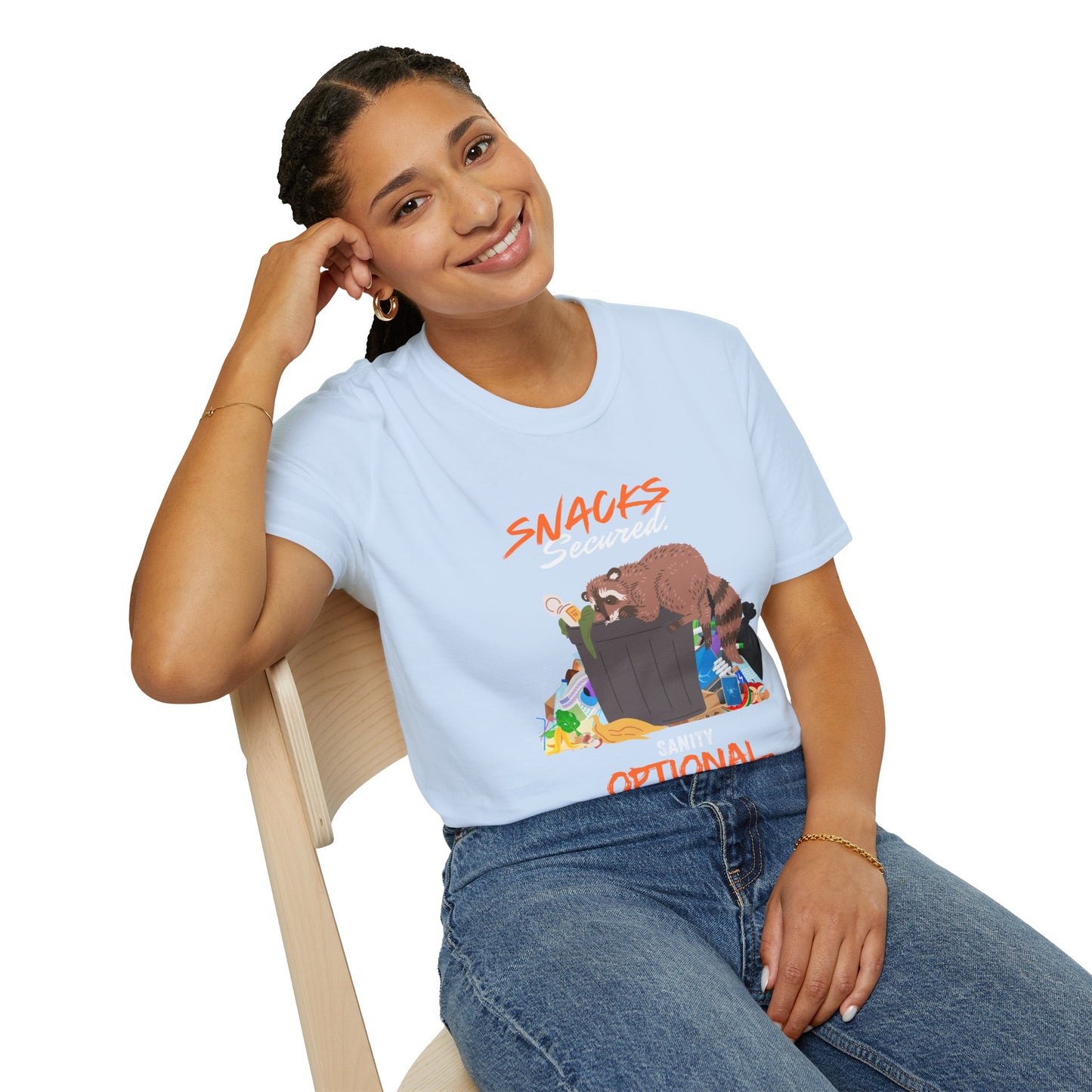 Snacks Secured, Racoom T-Shirt