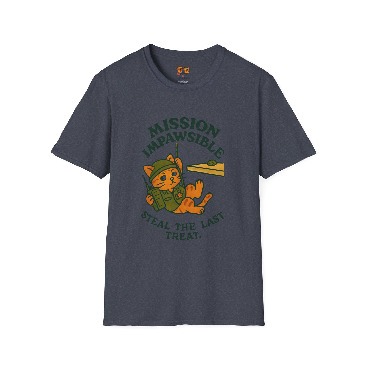 Mission IMPAWSIBLE Cat T-Shirt