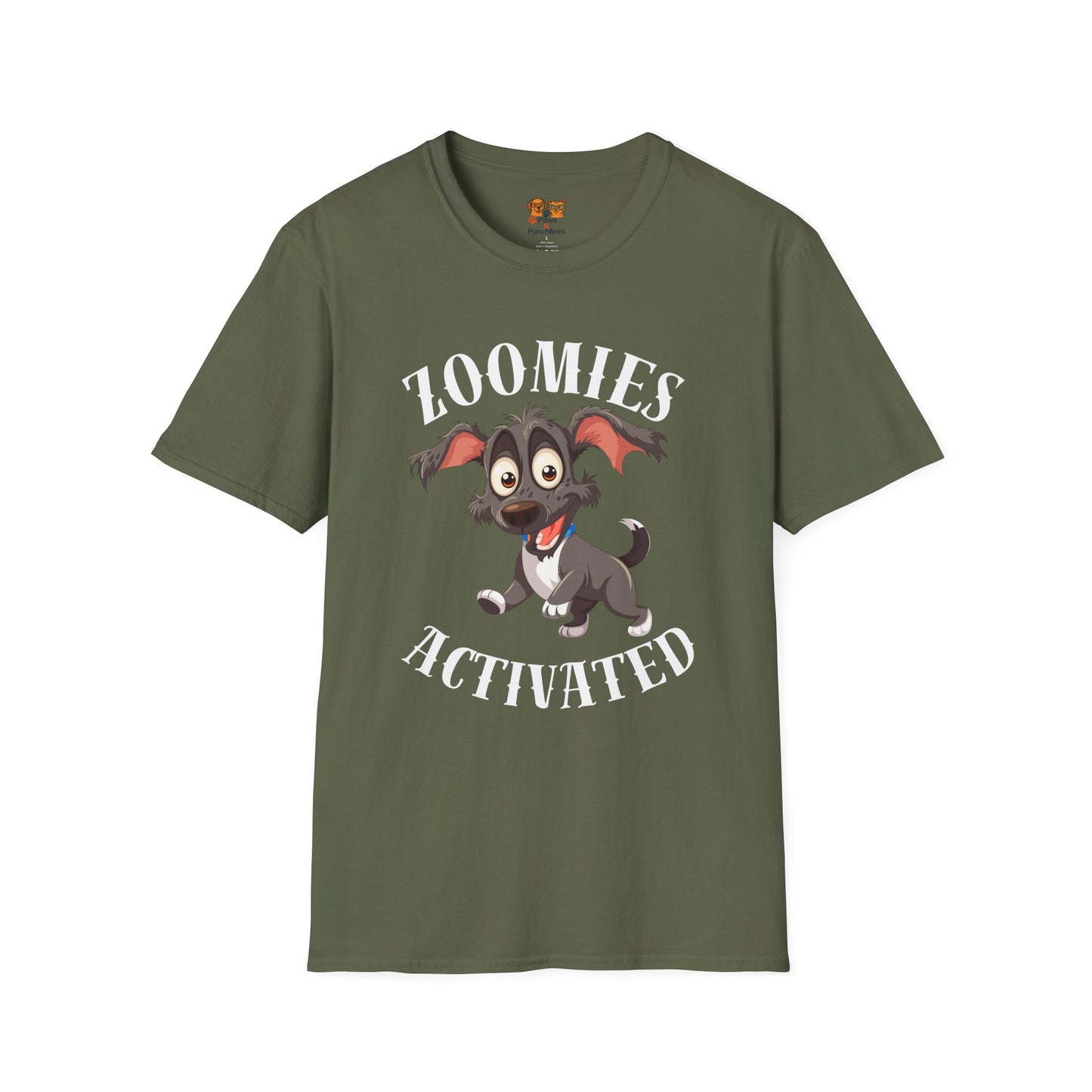 Zoomies Activated Dog T-Shirt