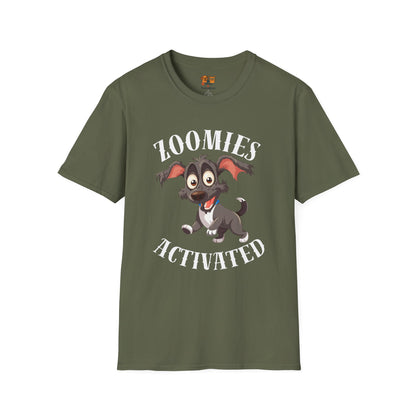 Zoomies Activated Dog T-Shirt