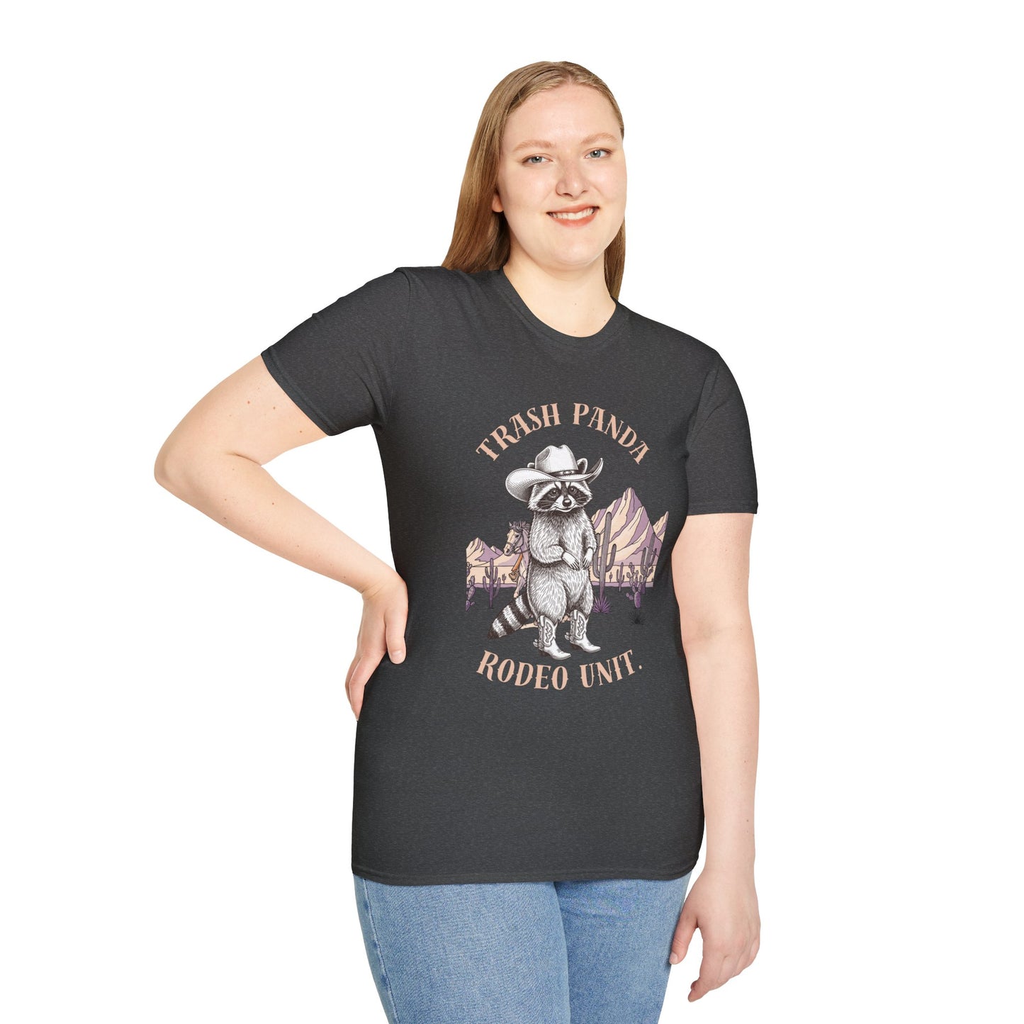 Rodeo Raccoon T-Shirt — 'Vintage Western Graphic Tee