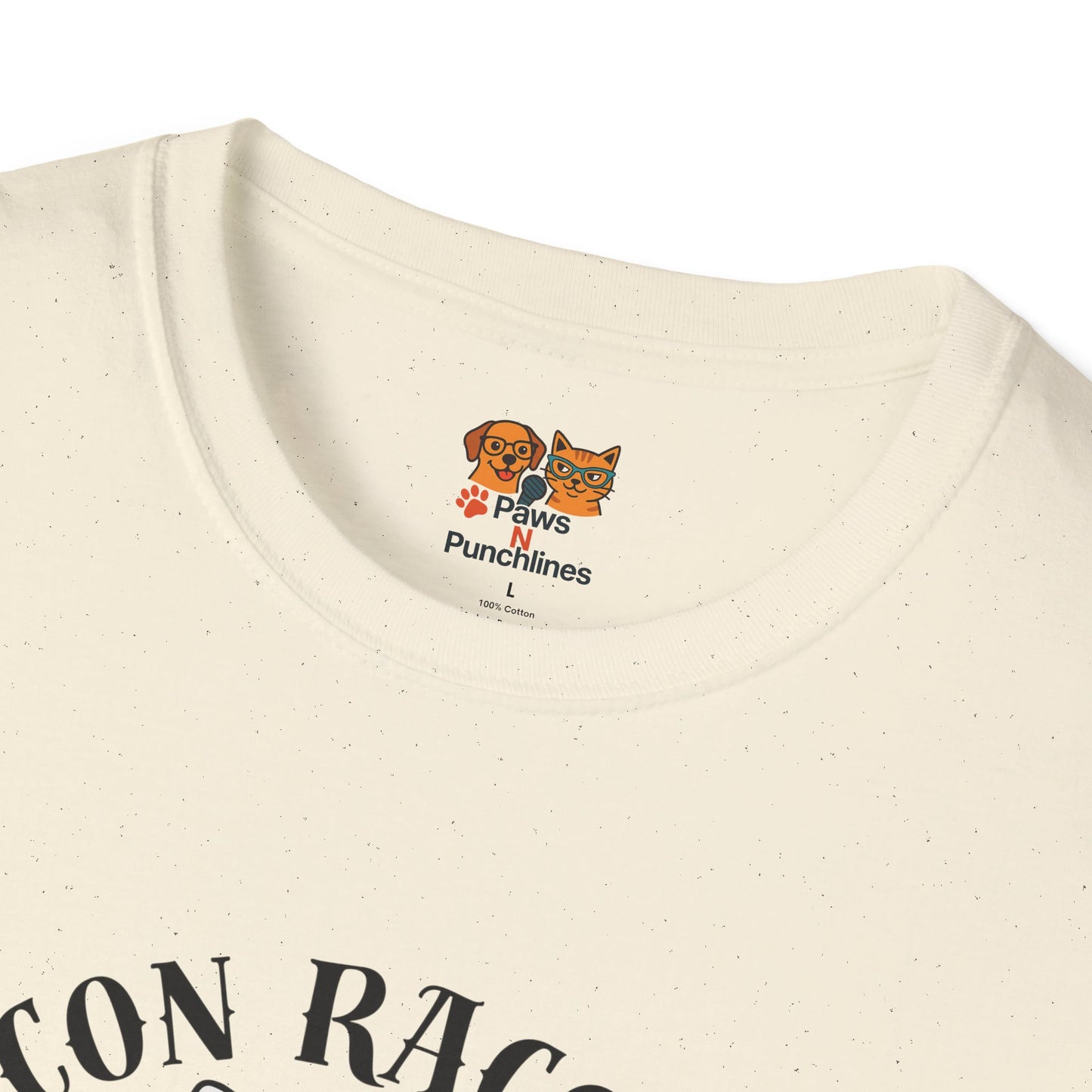 Recon Raccoon T-Shirt — "Loot Secured" Cute Thief Raccoon Graphic Tee