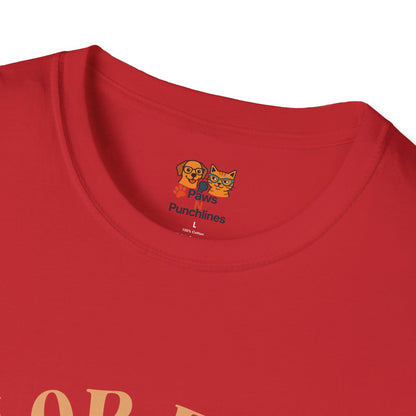 Flop Ears Full Cheer Dog T-Shirt — Cute Happy Pup Graphic Tee