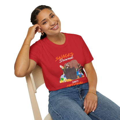 Snacks Secured, Racoom T-Shirt
