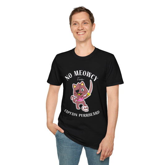 No Meowcy Pirate Cat Unisex Tee