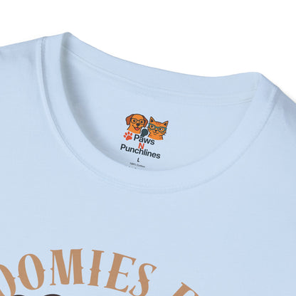 Puppy Graphic T-Shirt — “Zoomies Bro Mission Only” Cute Cartoon Dog Tee