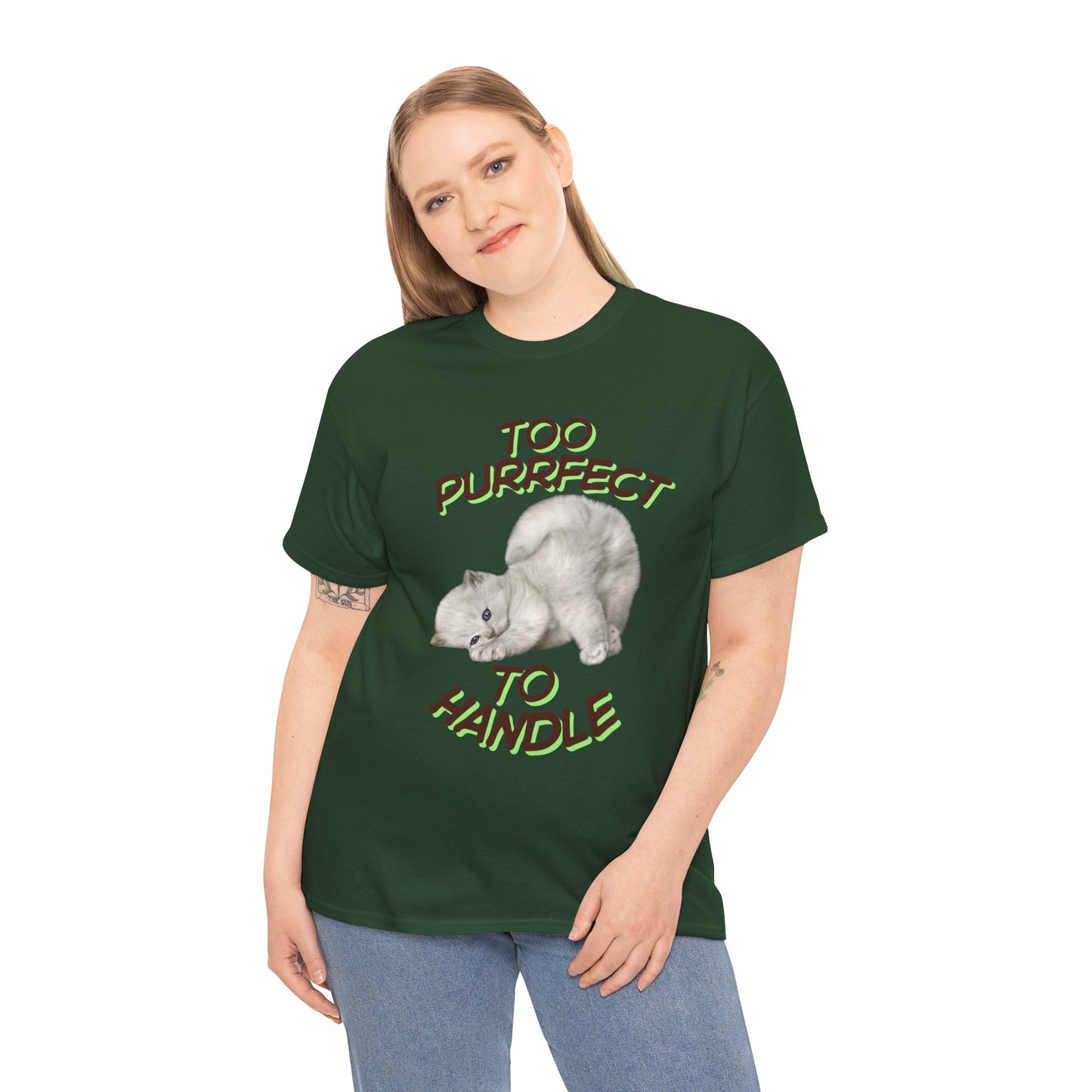 Too Purrfect to Handle Cat T-Shirt