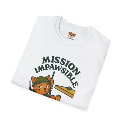 Mission IMPAWSIBLE Cat T-Shirt