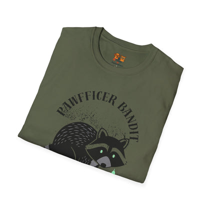 “Racoon Bandit ” T-Shirt — Cute Raccoon Graphic Tee