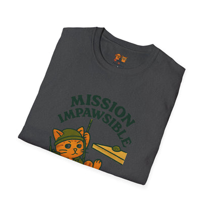 Mission IMPAWSIBLE Cat T-Shirt