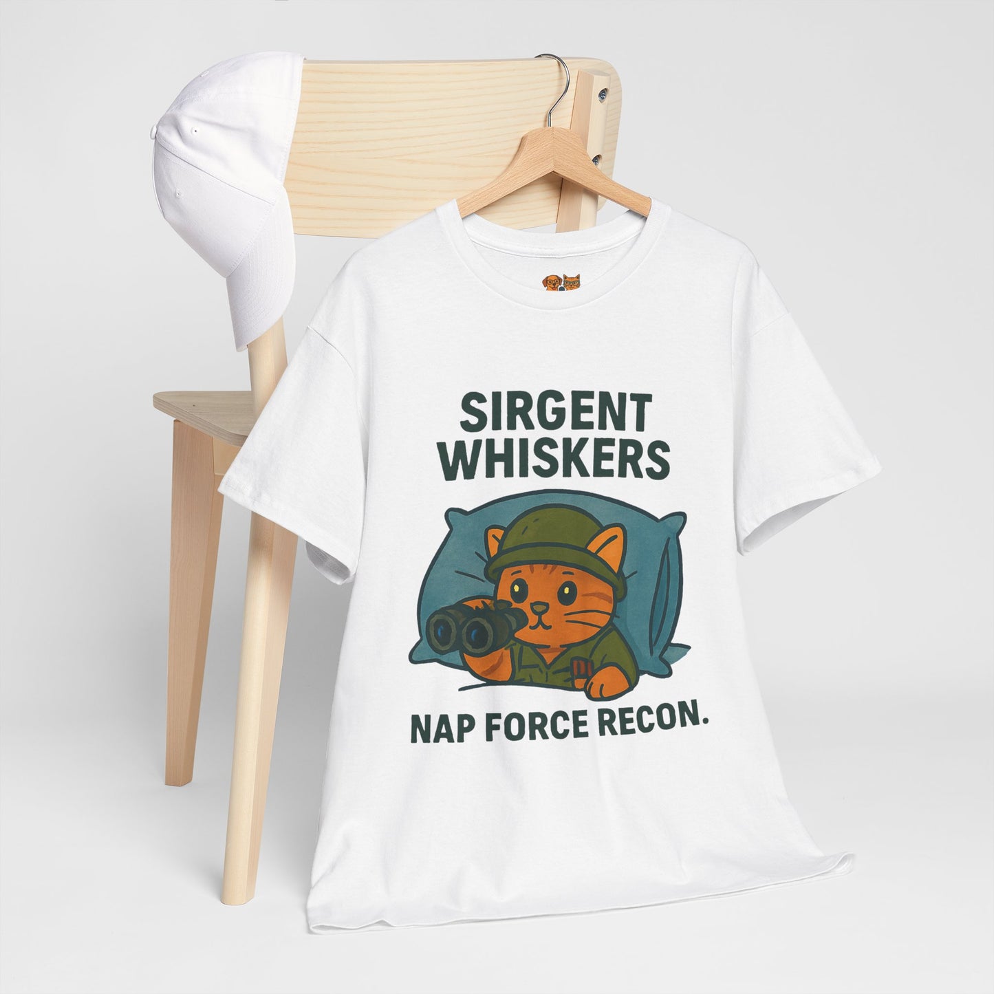 Sirgent Whiskers Nap Force Recon T-Shirt
