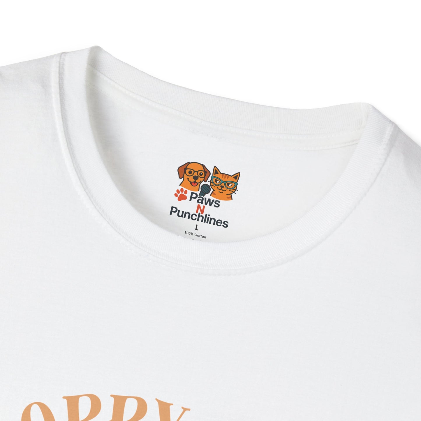Floppy Ears Fierce Charm Dog T-Shirt — Cute Beagle Puppy Graphic Tee