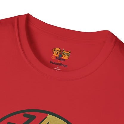 Nap Command Unit T-Shirt — Cute Sleeping Cat Military Patch Tee