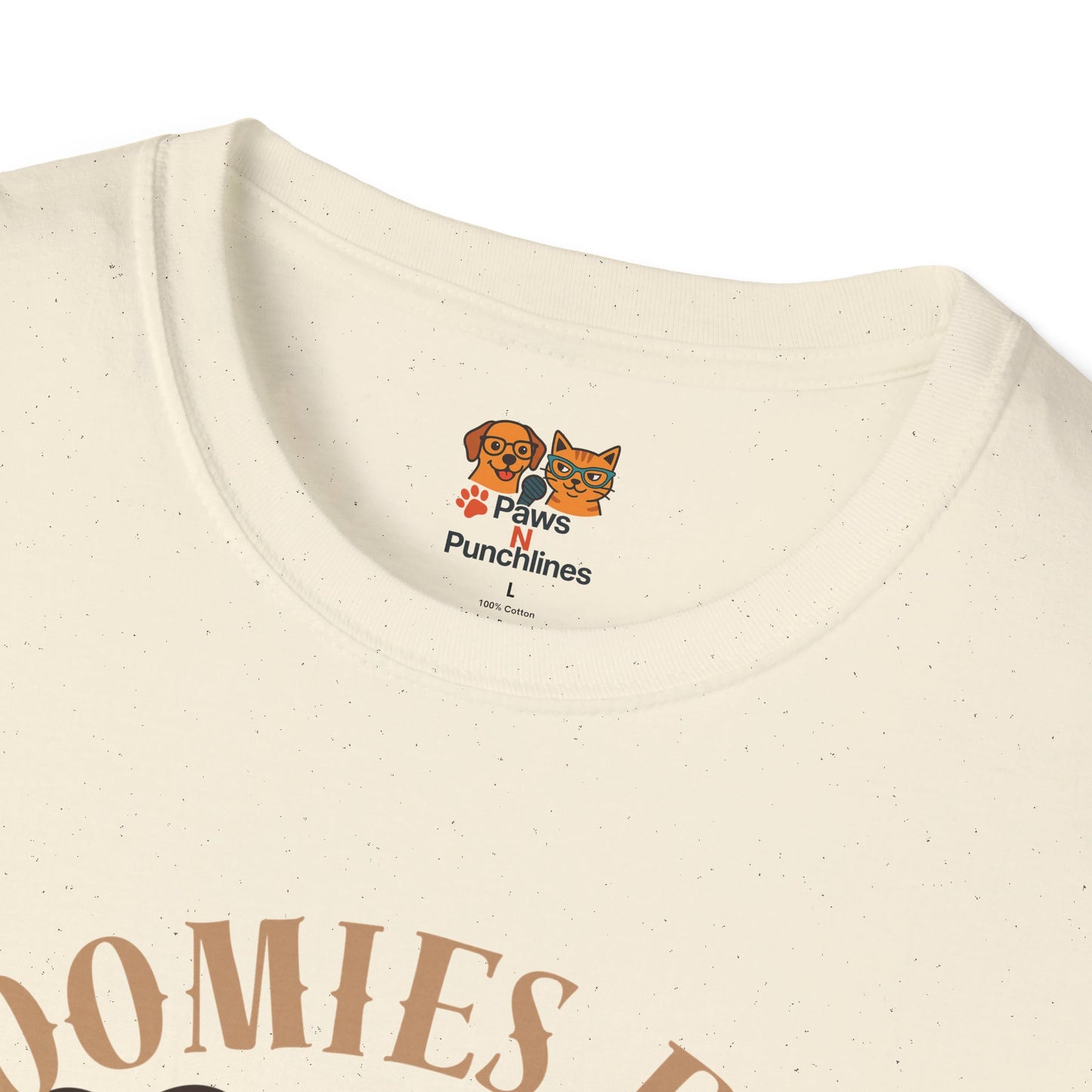 Puppy Graphic T-Shirt — “Zoomies Bro Mission Only” Cute Cartoon Dog Tee