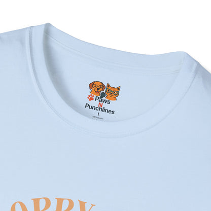 Floppy Ears Fierce Charm Dog T-Shirt — Cute Beagle Puppy Graphic Tee