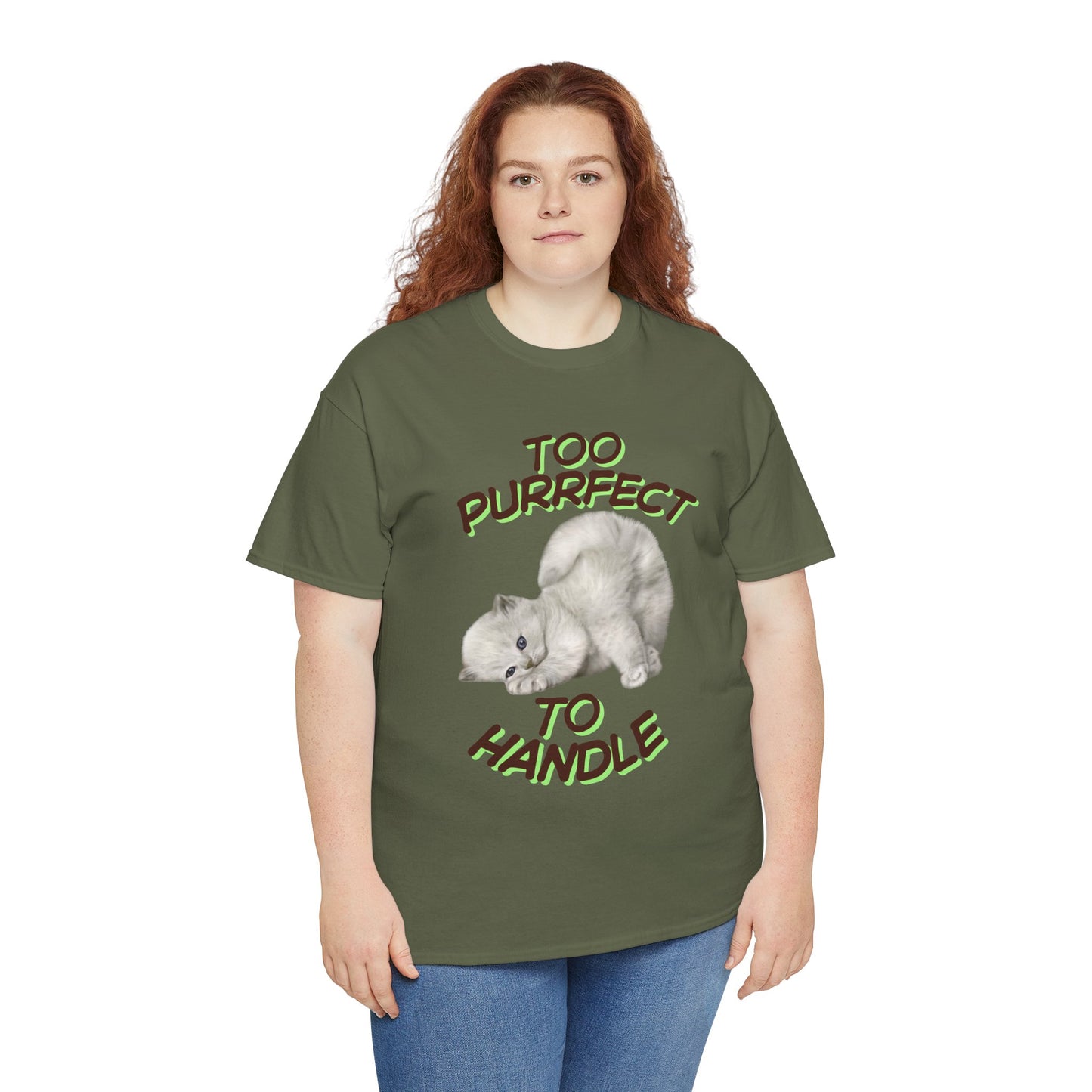 Too Purrfect to Handle Cat T-Shirt