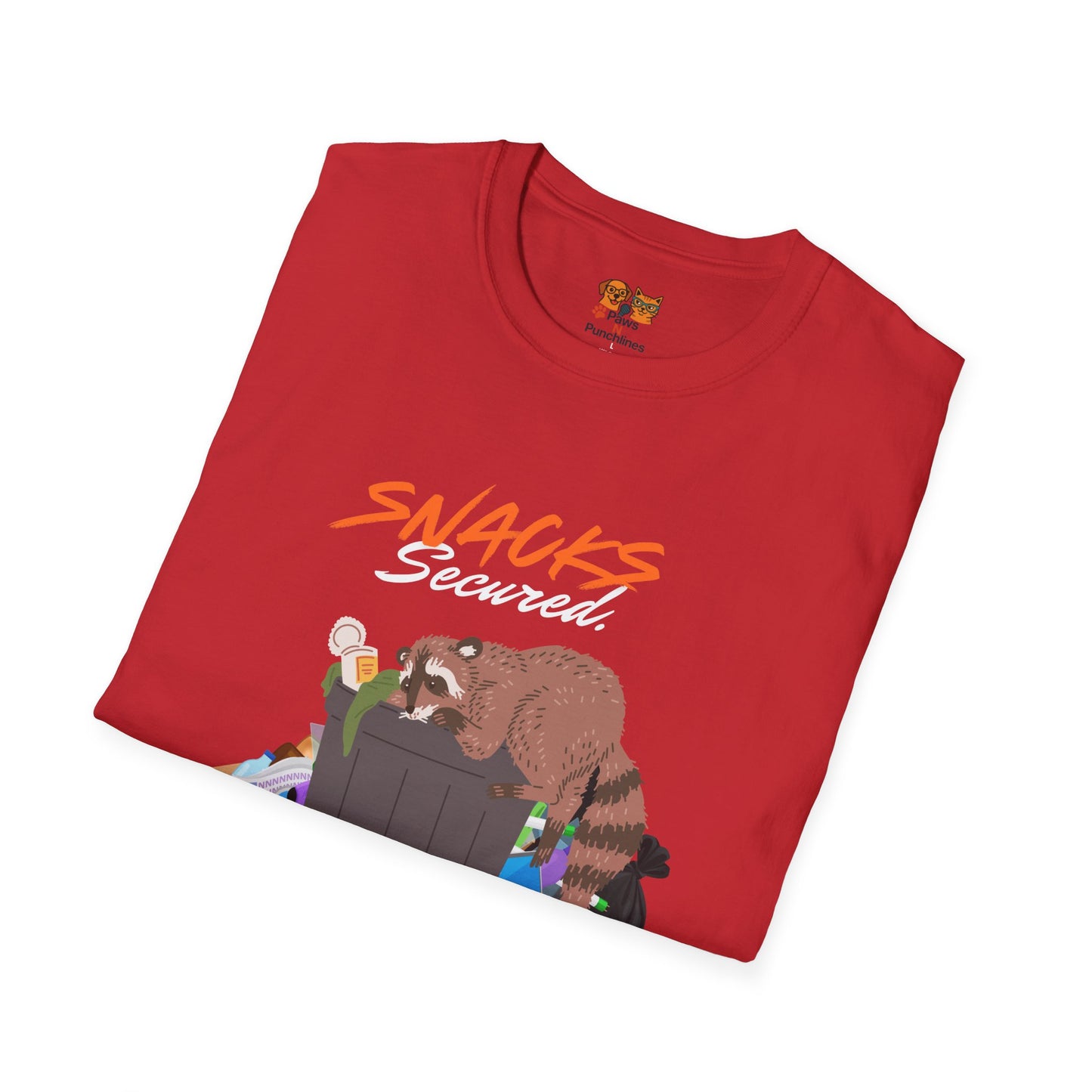 Snacks Secured, Racoom T-Shirt