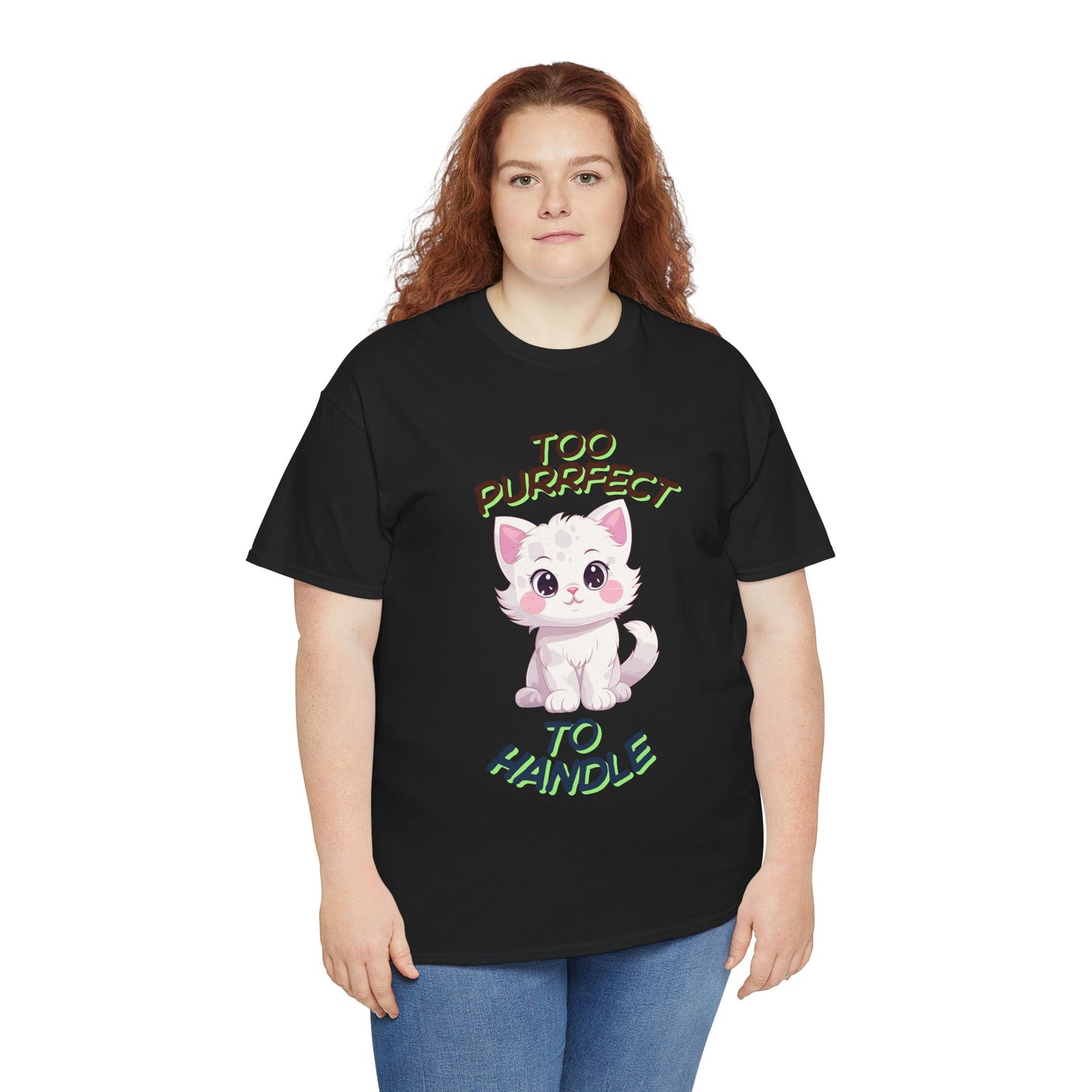 Too Purrfect To Handle Cat T-Shirt