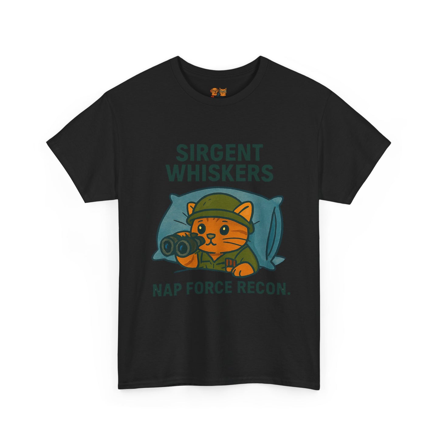 Sirgent Whiskers Nap Force Recon T-Shirt
