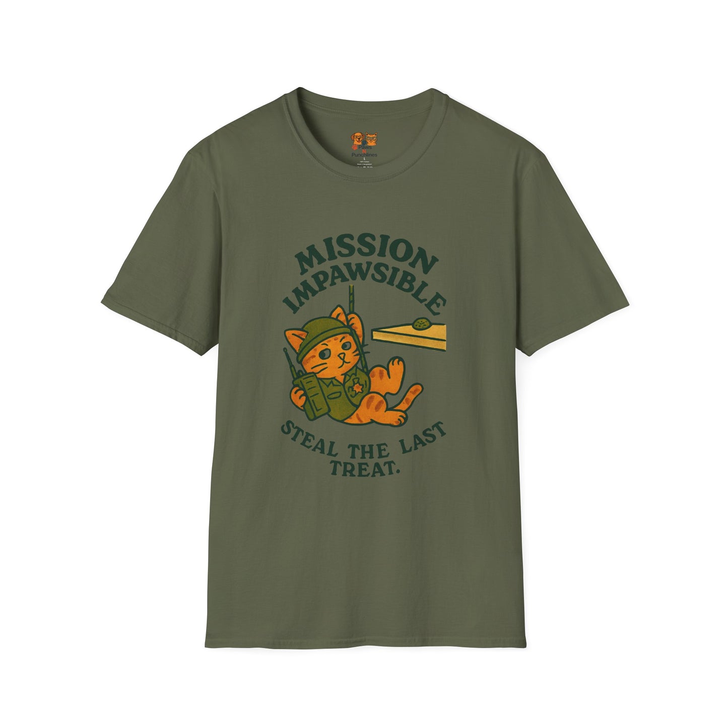 Mission IMPAWSIBLE Cat T-Shirt