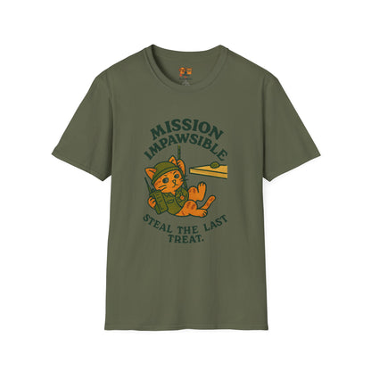 Mission IMPAWSIBLE Cat T-Shirt