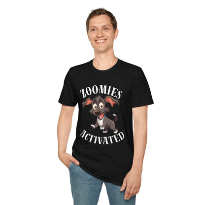 Zoomies Activated Dog T-Shirt