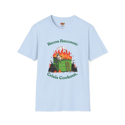 Recon Raccoon: Crisis Cookout T-Shirt
