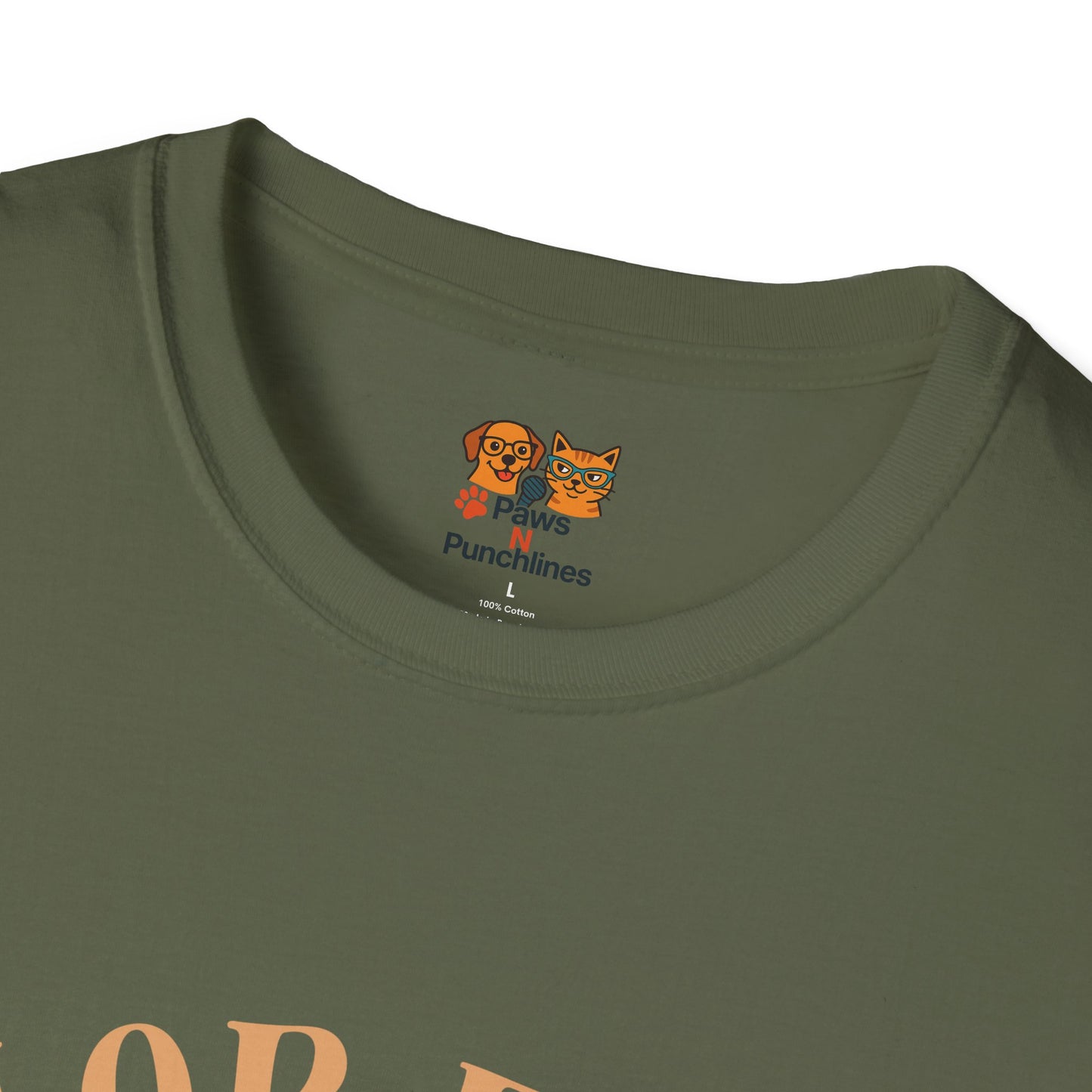 Flop Ears Full Cheer Dog T-Shirt — Cute Happy Pup Graphic Tee