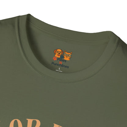 Flop Ears Full Cheer Dog T-Shirt — Cute Happy Pup Graphic Tee
