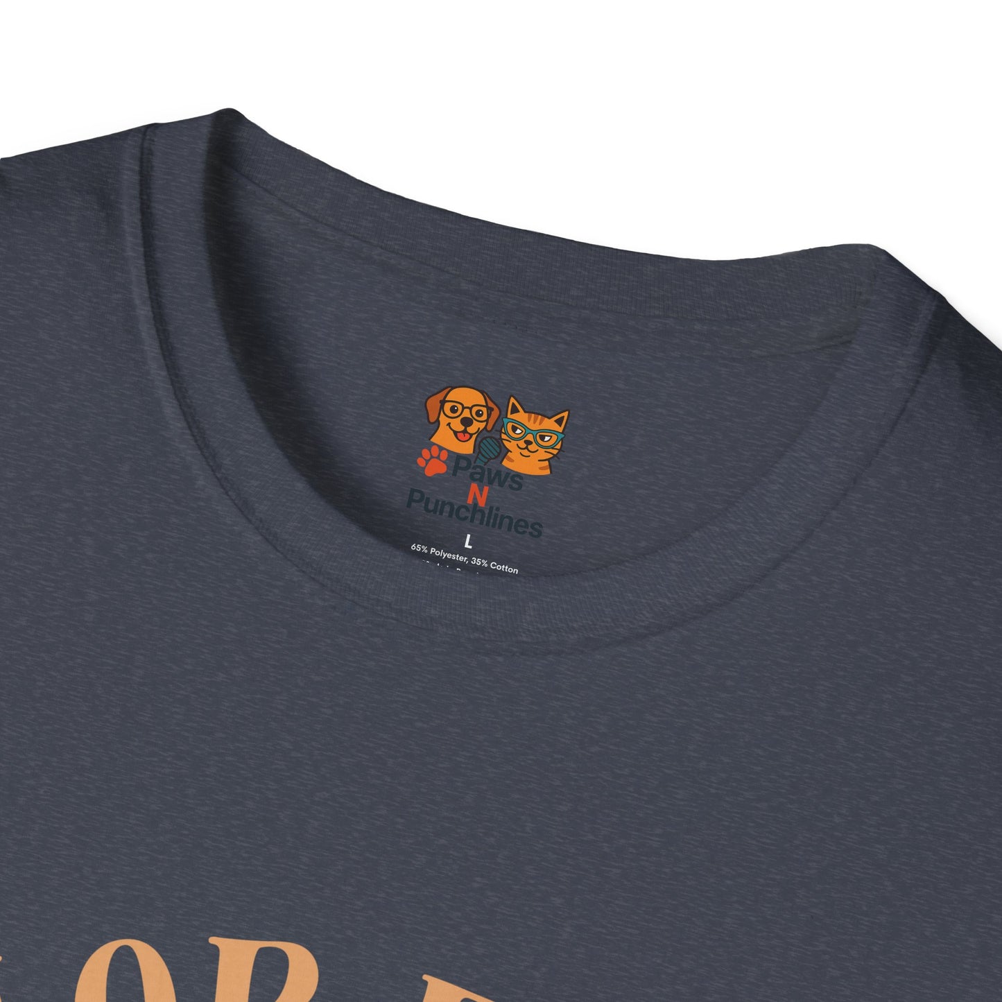 Flop Ears Full Cheer Dog T-Shirt — Cute Happy Pup Graphic Tee