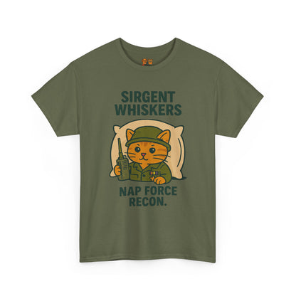 Sirgent Whiskers Nap Force Recon T-Shirt