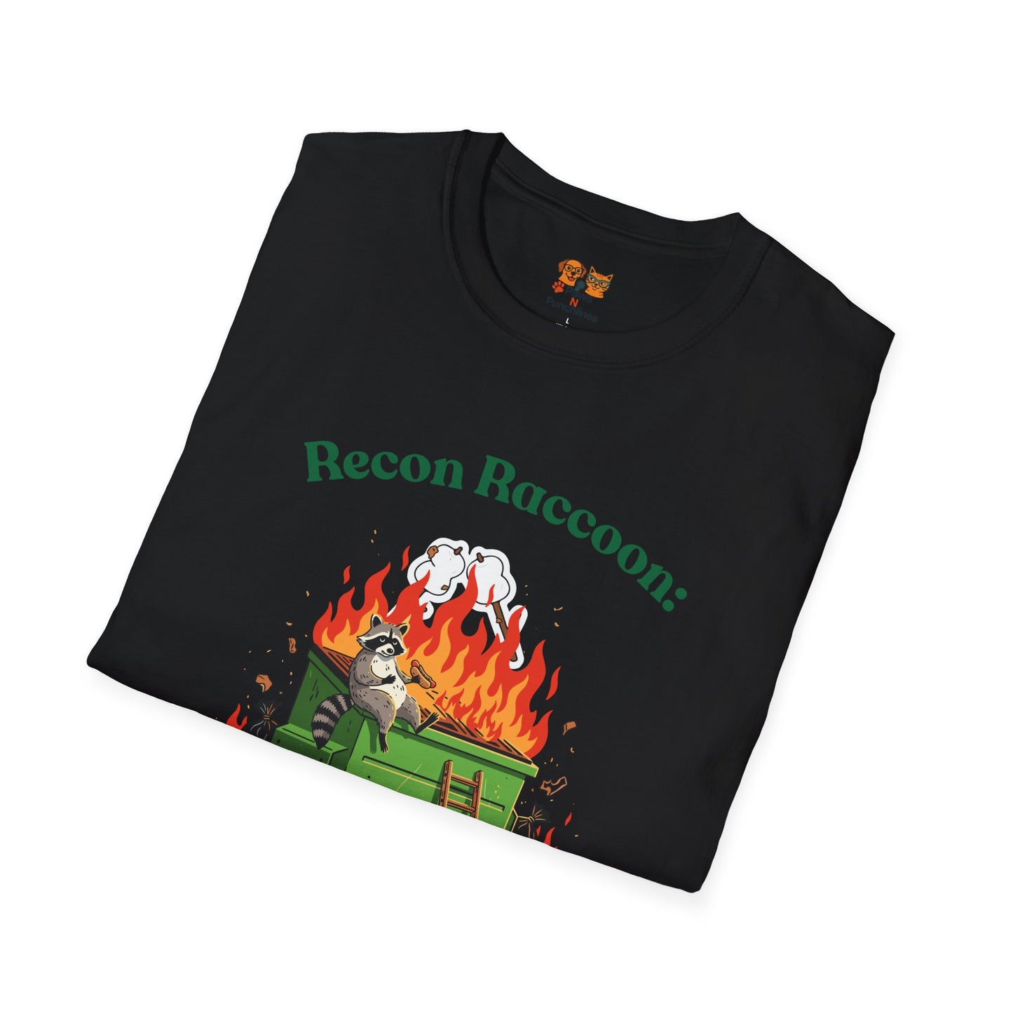 Recon Raccoon: Crisis Cookout T-Shirt