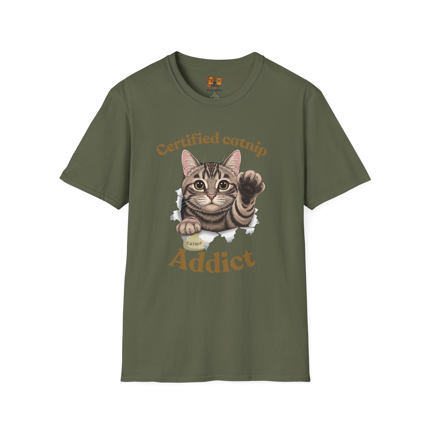 Catnip Addict Unisex Tee