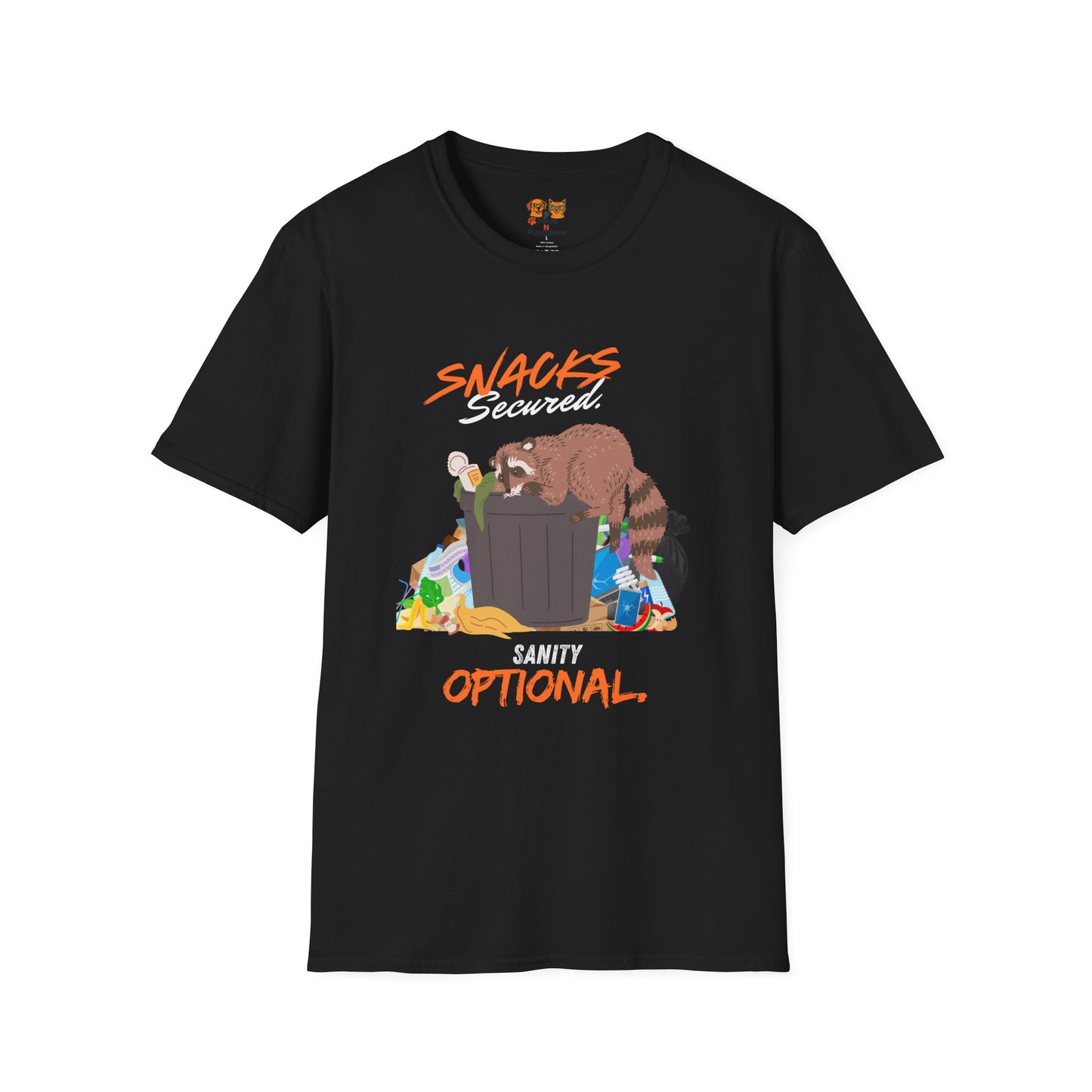 Snacks Secured, Racoom T-Shirt