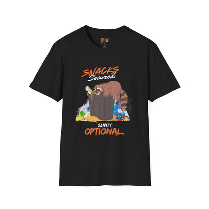 Snacks Secured, Racoom T-Shirt