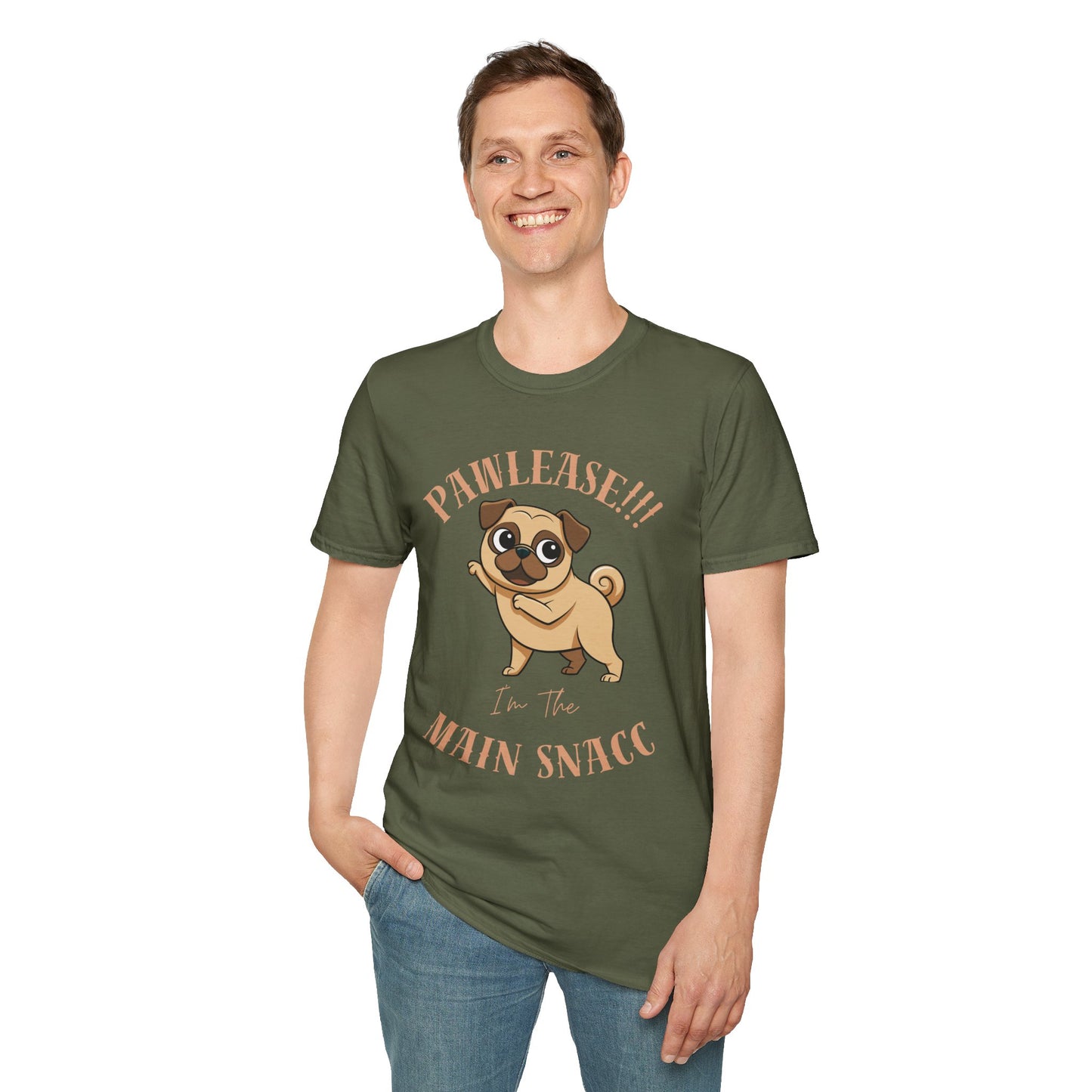 Pug Please I’m The Main Snack T-Shirt