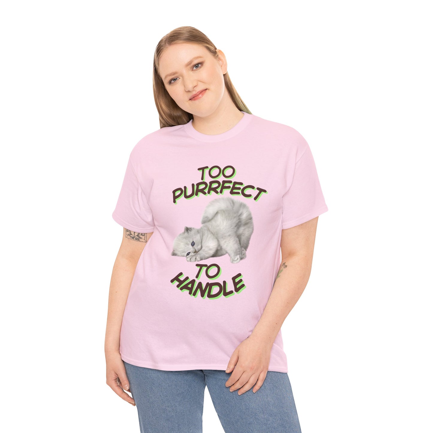 Too Purrfect to Handle Cat T-Shirt