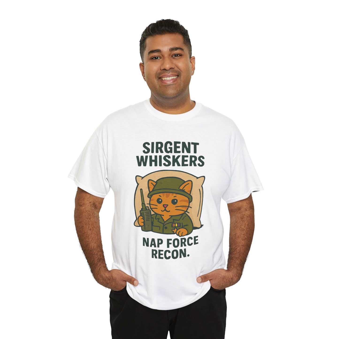 Sirgent Whiskers Nap Force Recon T-Shirt