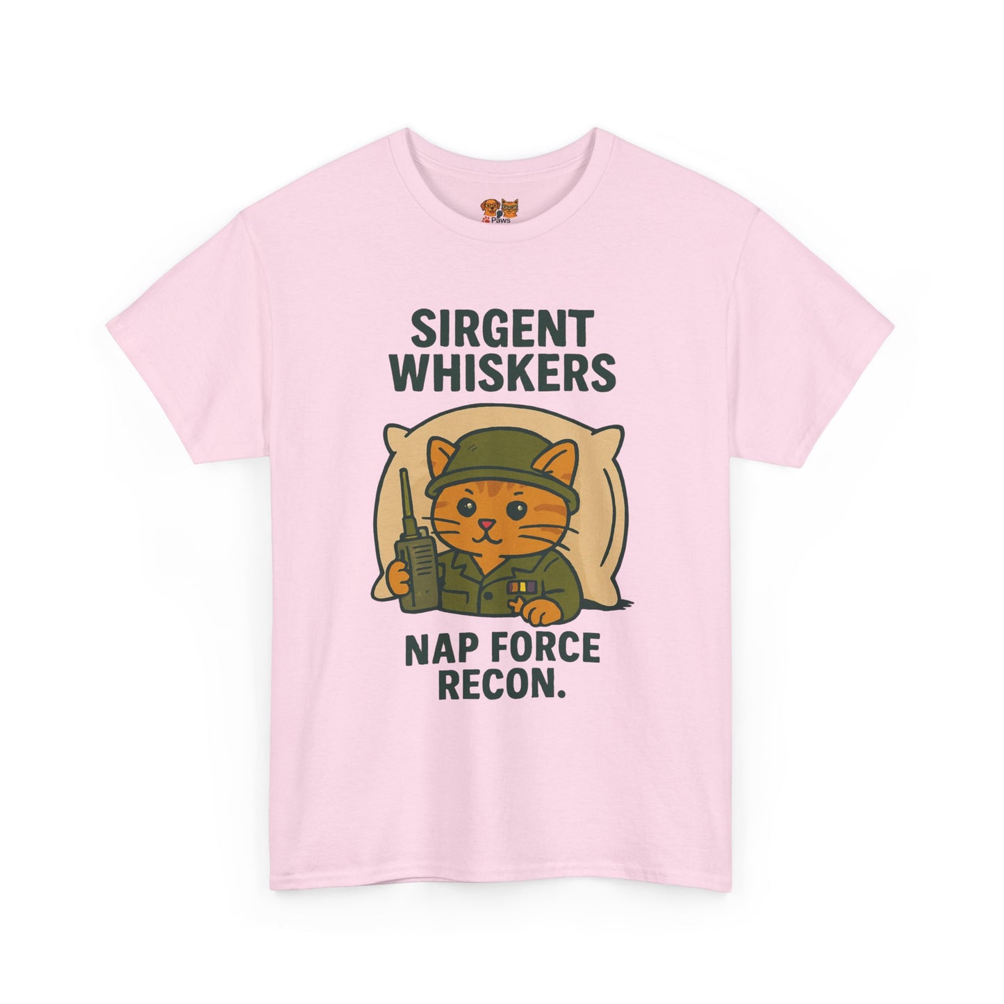Sirgent Whiskers Nap Force Recon T-Shirt