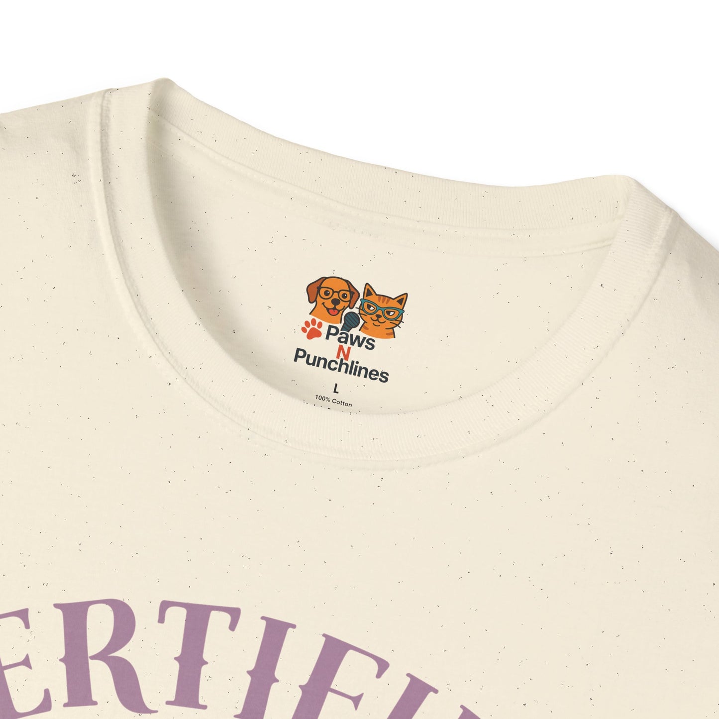 Certified Goofball Dog T-Shirt — Cute Cartoon Puppy Graphic Tee