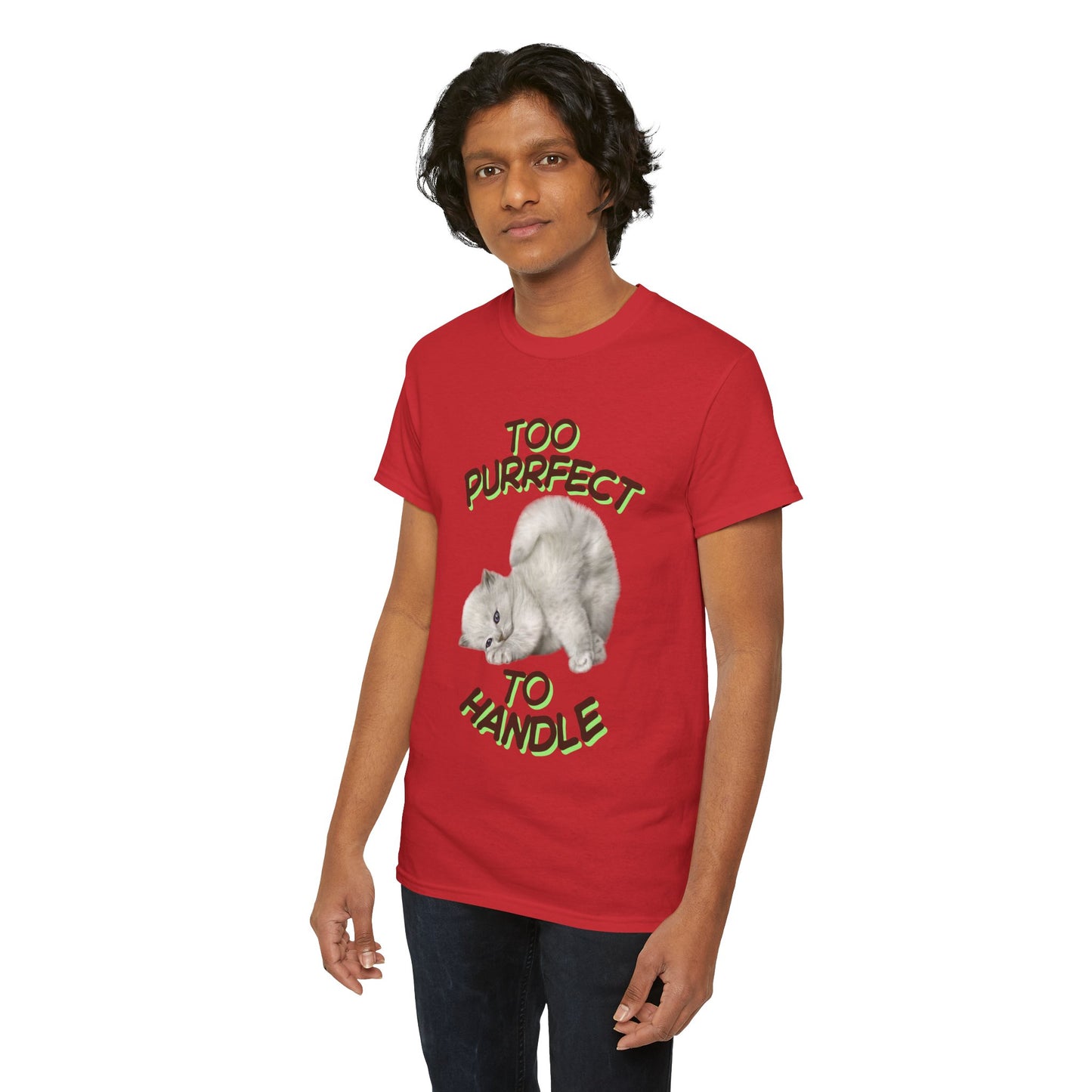Too Purrfect to Handle Cat T-Shirt