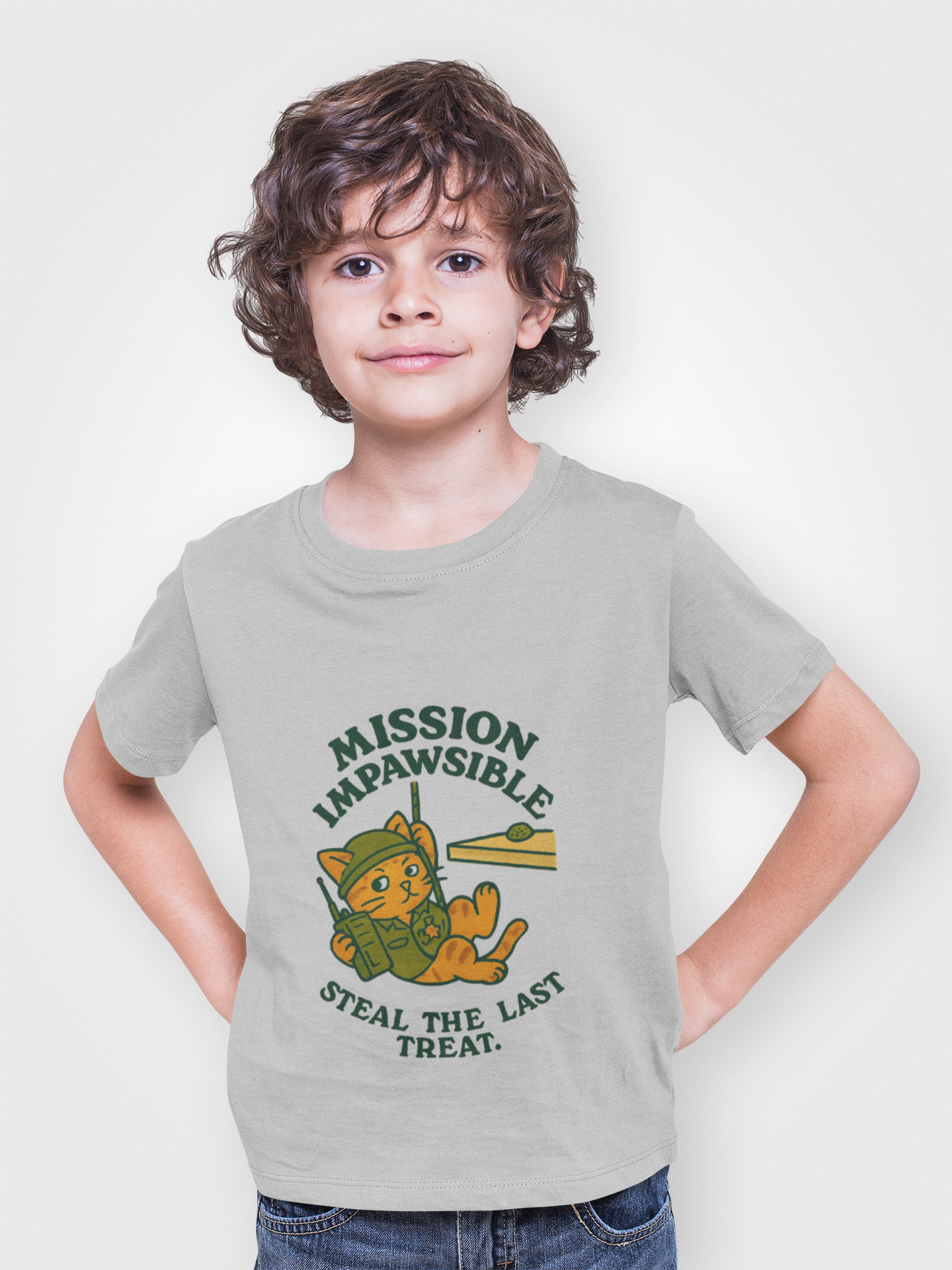 Mission IMPAWSIBLE Cat T-Shirt